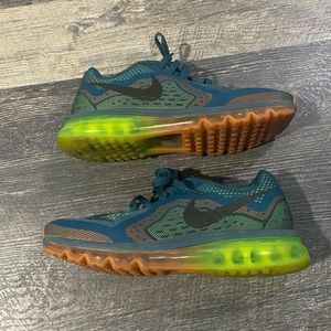 Nike Air Max Miami Night Factor Black Volt Blue 621077-308 Sz 8.5